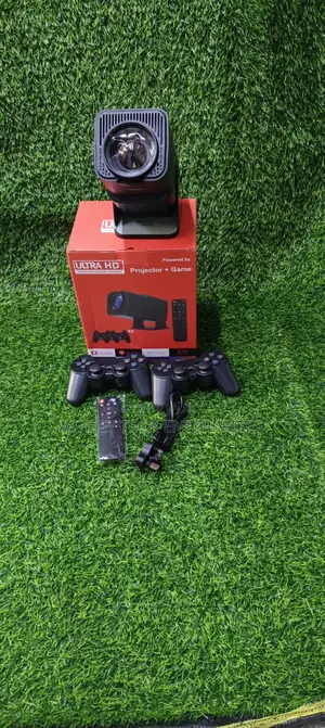 Hy300 Android Projector + Built-in Gaming Console – Smart Hd