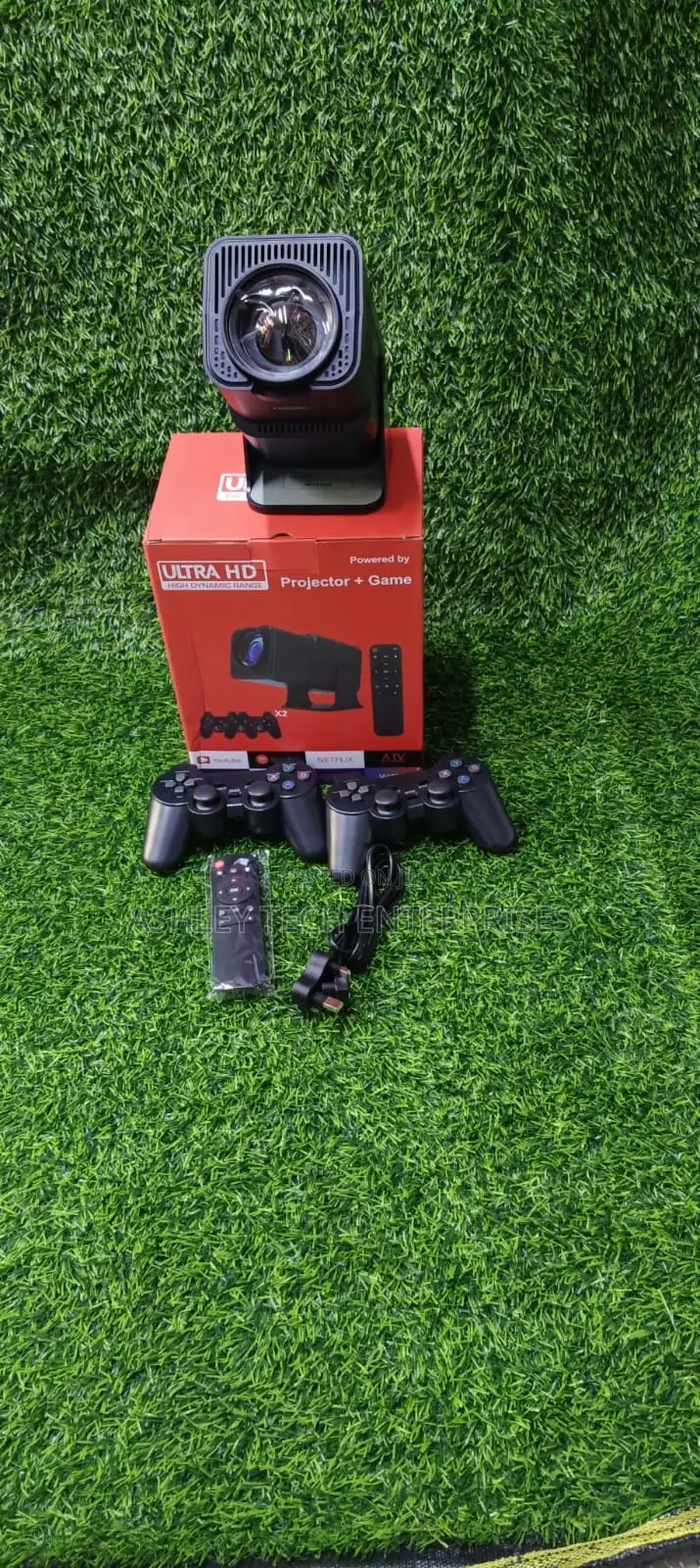 Hy300 Android Projector + Built-in Gaming Console – Smart Hd