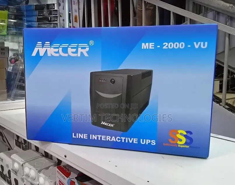 Mecer 2000va (2kva) (600w) Me-1000-Vu Line Interactive Ups