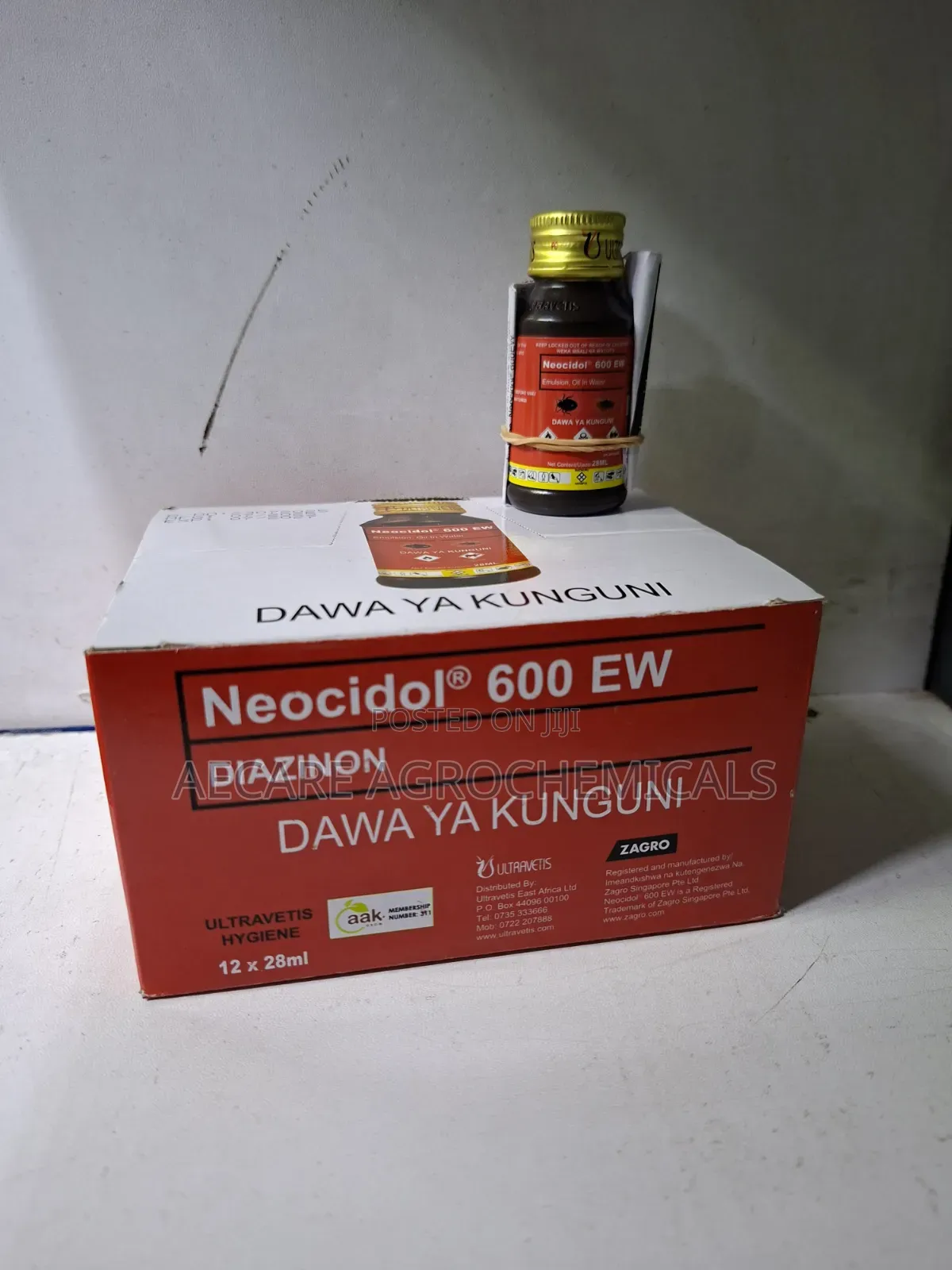Neocidal 600ew Diazinon Bedbug Insecticide 28ml