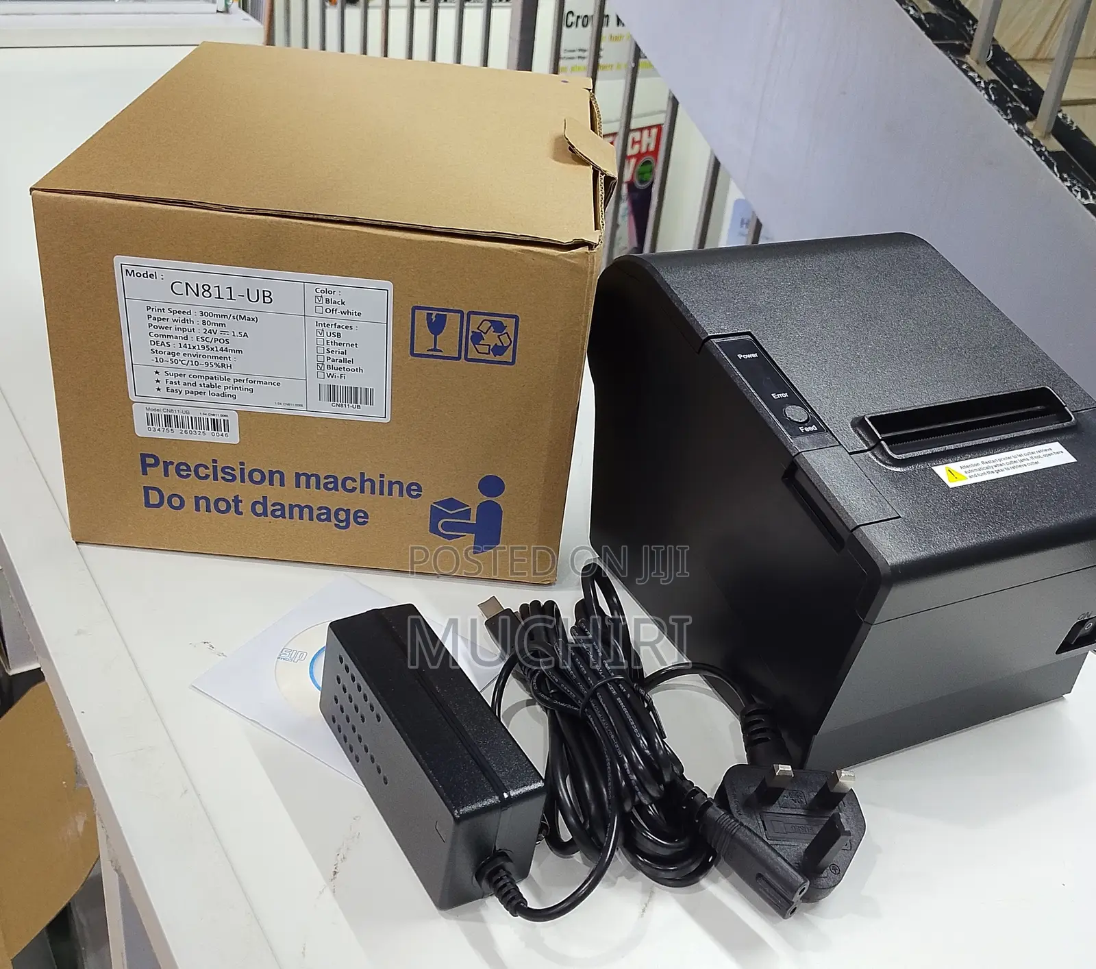 80mm Cn811ub Bluetooth Thermal Printer for Retail Restaurant