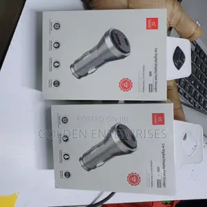 43w Car Fast Charger With Digital Display (Pd + Qc 3.0 Dual Port)