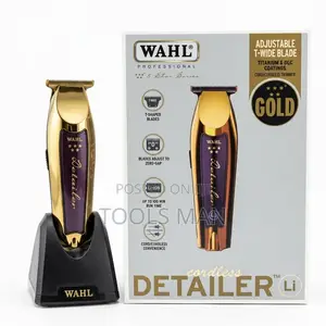 Wahl Gold Cordless Detailer Li Trimmer - 5-Star Series Shaving Machine