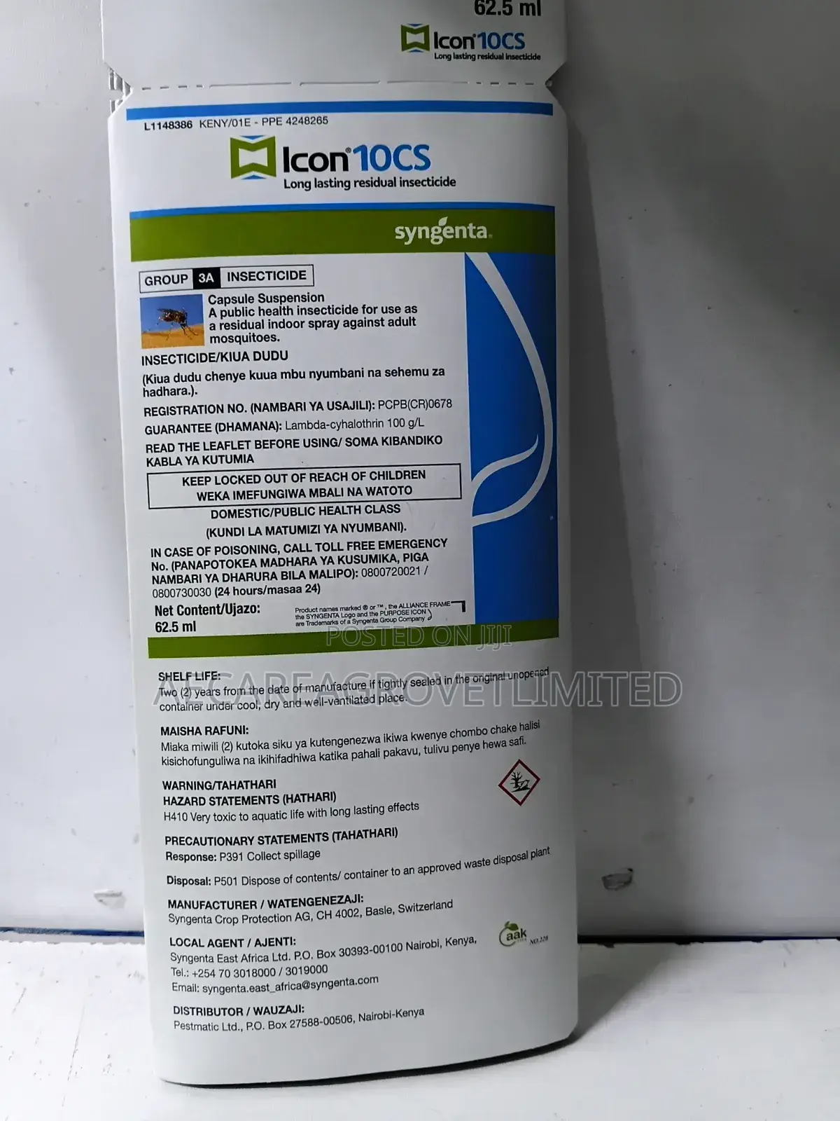 Icon 10cs Insecticide 62.5ml