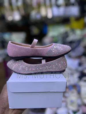 Glittery Girls Dress Shoes or Ballet Flats Size 24-36