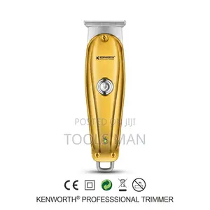 Kenworth Professional Trimmer Kw0620 Gold: Rechargeable Hair Clipper