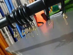Black Curtain Rod to Use With Hooks