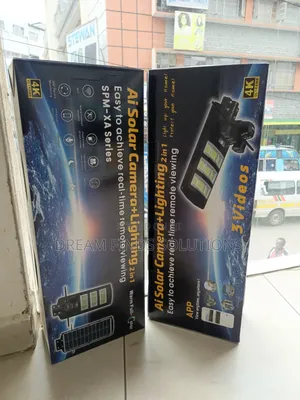 2 in 1 Ai Solar Camera + Floodlight