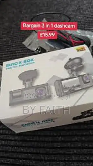 Dash Cam With Front, Rear and Inside,