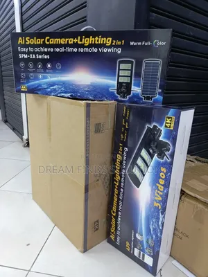 Ai 2in1 Solar Camera +Flood Light