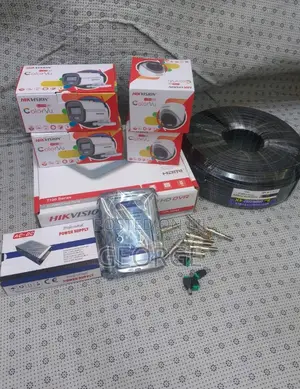 Hikvision CCTV 1080p Smart Hybrid 4 Channel DVR 50m Coaxial Cable