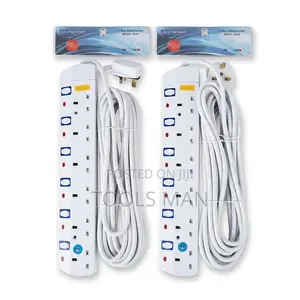 JSB Extra Power 6-Way Extension Socket -10m Heavy Duty Surge Protector
