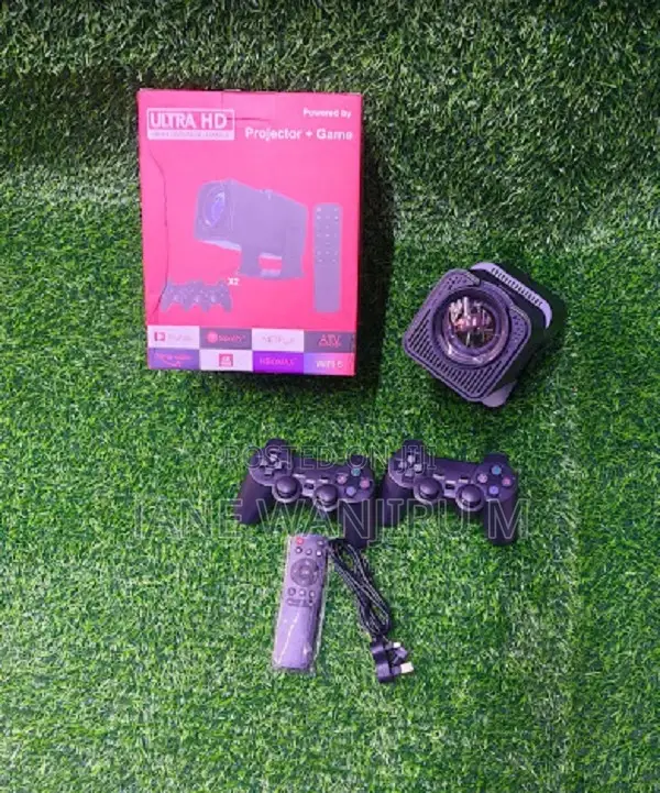  Ultra Hd Smart Projector + Game Console