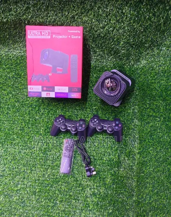  Ultra Hd Smart Projector + Game Console
