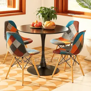 Coffee Table; Maedivie Round Marble Coffee Table