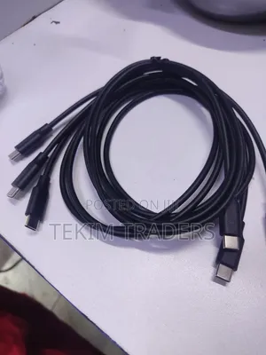 1.5 M Type C to Type C -Charging Cable and Data Transfer