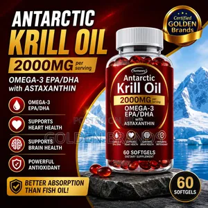 Super Antarctic Krill Oil 2000mg – Premium Omega-3