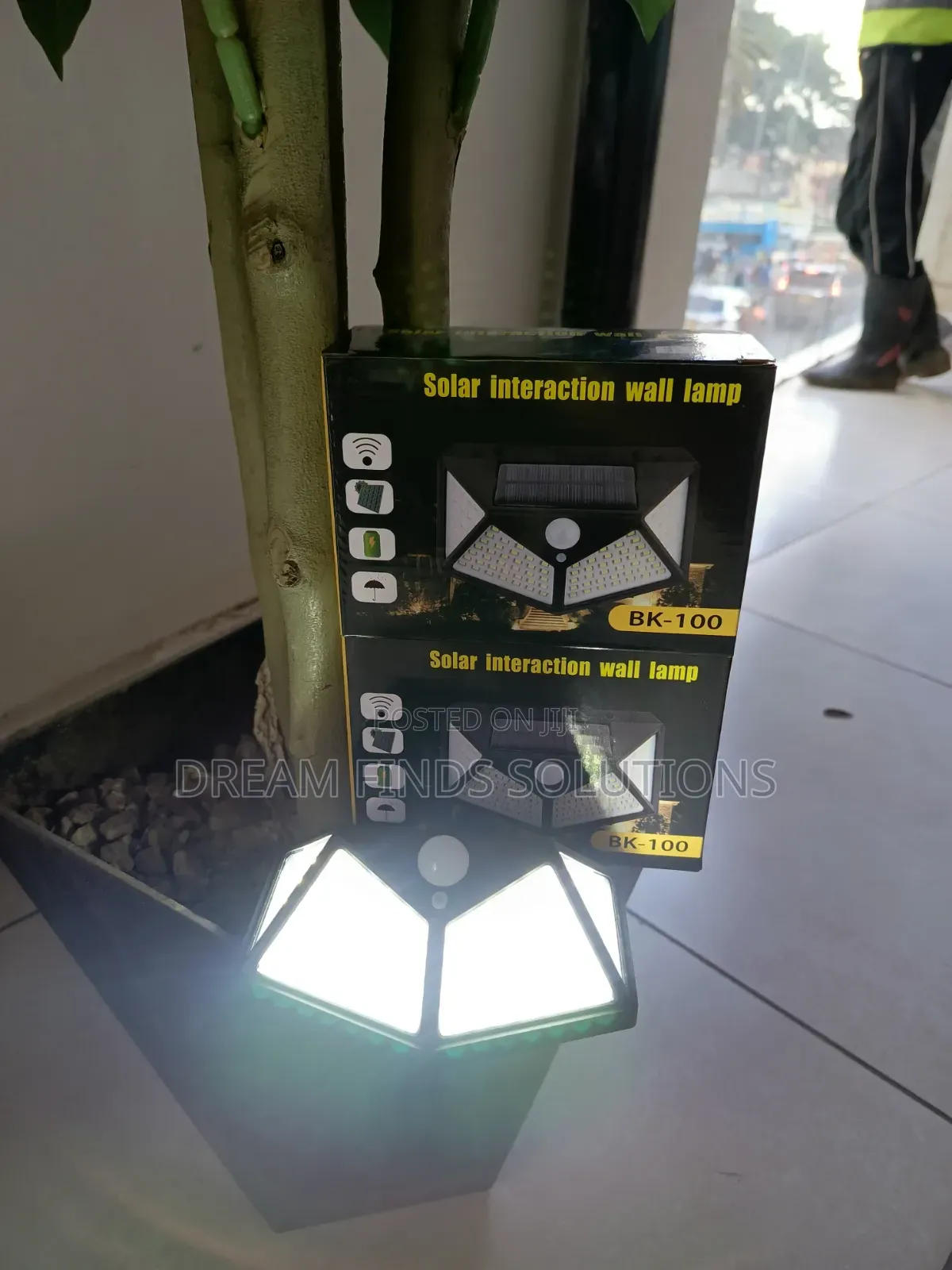 Solar Interaction Wall Lamp( Sensor)