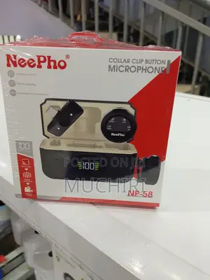 Neepho Np-58 Lavalier Mic Set – Portable Wireless Audio for Creators
