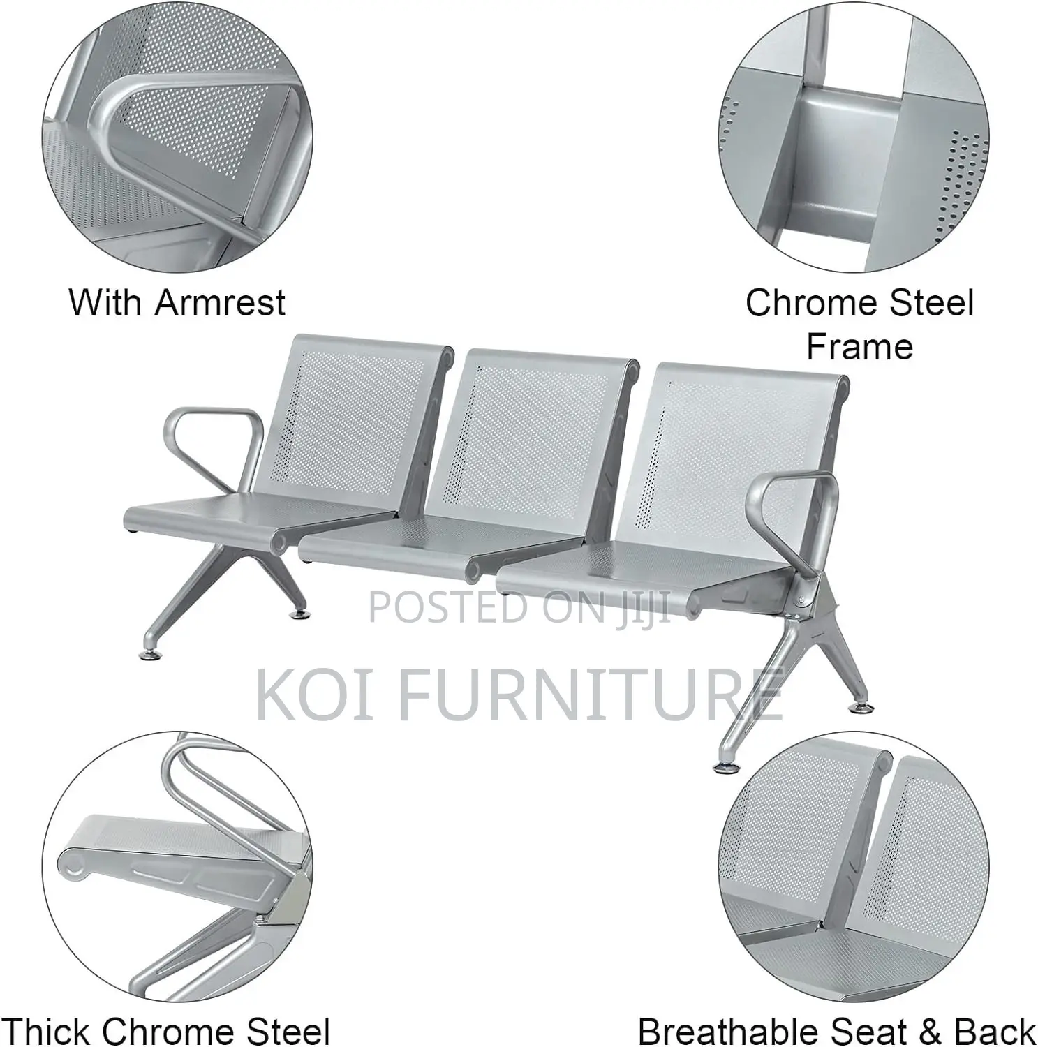 Office Bench; Beelech Three Seaters Bench