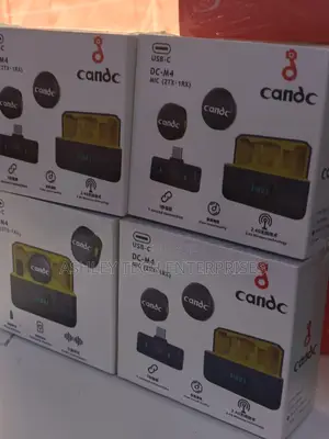 C C M4 Dual Wireless Microphone – Studio Quality Sound on the Go