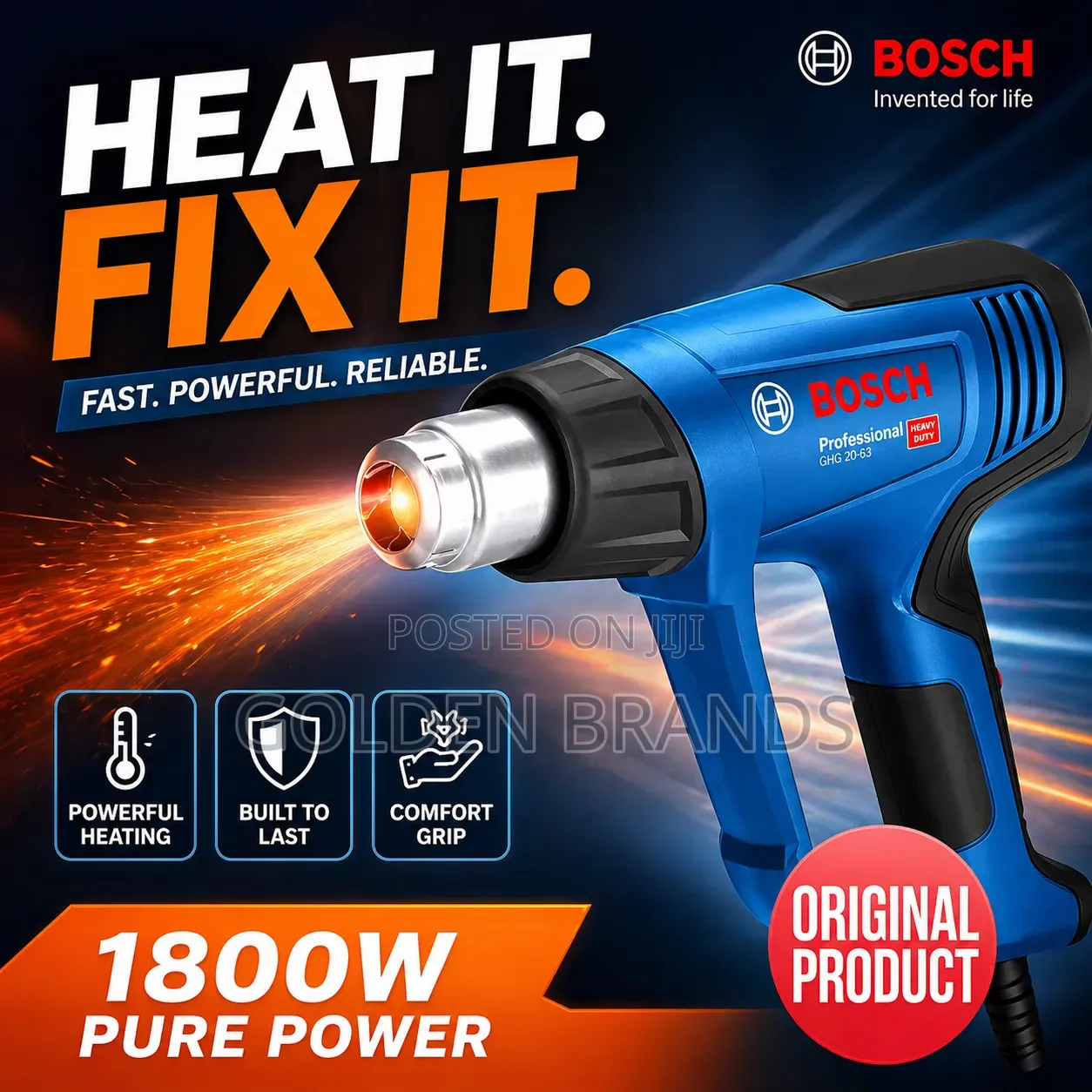 Original Bosch Heatgun1800w