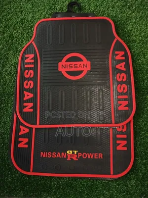 Nissan Rubber Floor Mats Set – Branded Car Mats Heavy Duty