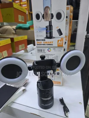Plokama Auto-A20 Pro Ai Gimbal – 360°Face Tracking Smart Stabilizer