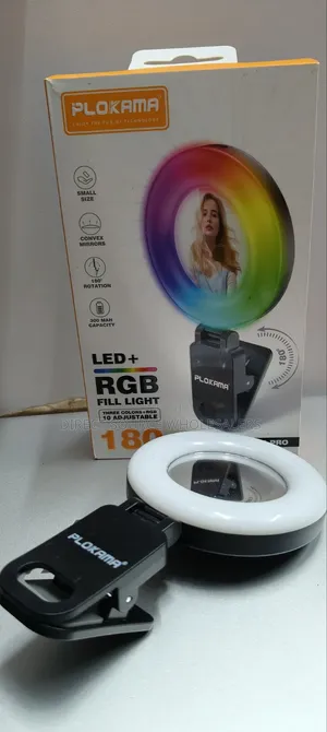 U20 Pro RGB Led Fill Light – Rechargeable Clip-on Selfie Light