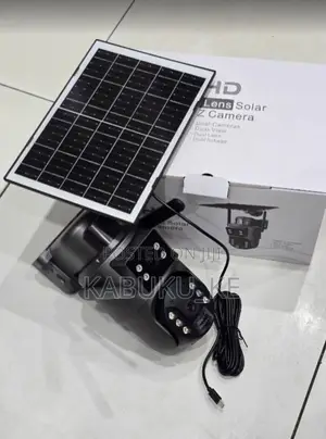 Ubox 4mp Wifi Solar Powered CCTV Camera With Audio