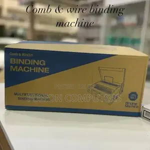Comb and Wire 3 in 1 Binding Machine