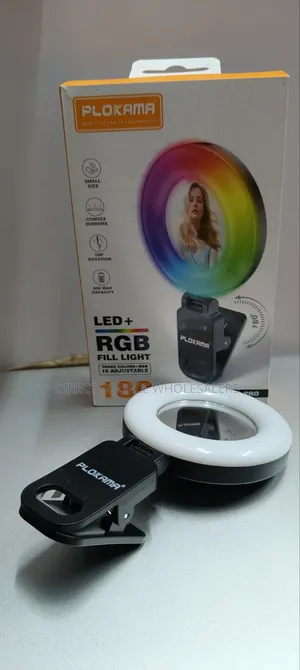 Led RGB U20 Pro Fill Light – Adjustable Brightness, Usb Rechargeable