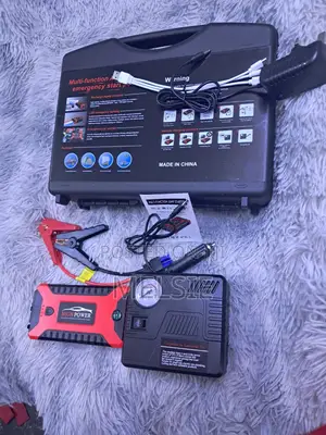 All-in-One Portable Jump Starter, Air Pump Usb Charging Station