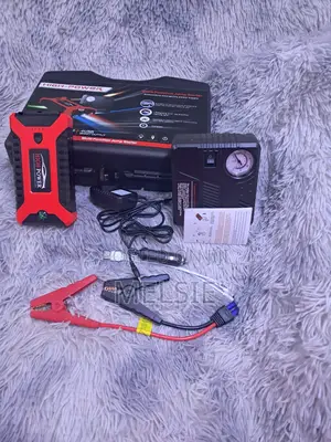 All-in-One Car Jump Starter With Tire Inflator Usb Charging Ports