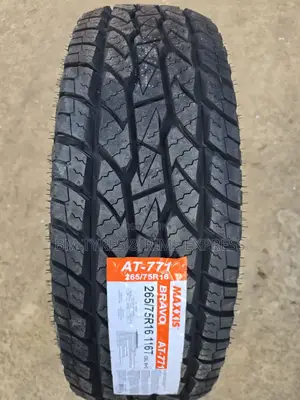 265 /75 R16 Maxxis Tyres (All Terrein) Thailand.