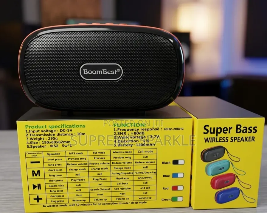 Boombest Ln 1009bt Bluetooth Speaker