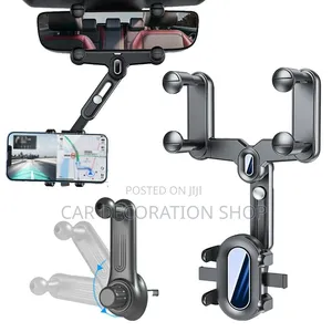 Rearview Mirror Handsfree Navigation Phone Holder Bracket