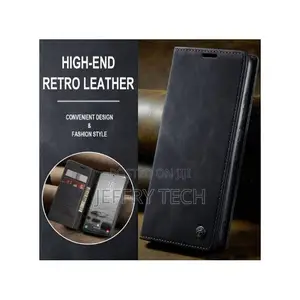 Samsung Galaxy Z Fold 4 Retro Flip Wallet Suede Leather Cover Case, Al