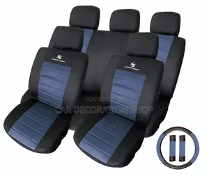 Car Interior Sporty Refresh Look Universal Fit 5 Seater Seat Cover Set
