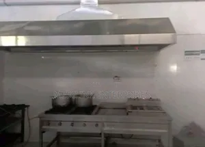 Stainless Steel Cooker(2-Burner+Grindle+Fryer)+Hood