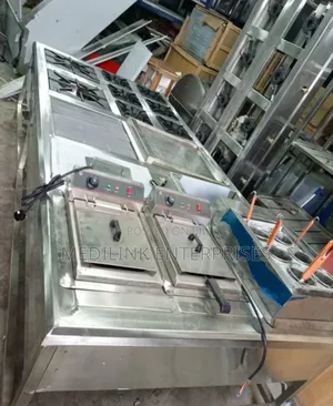Modern Stainless Steel Combined Cooker