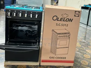 Olelon Full Standing Gas Cooker 50*55 (S.C.5312)