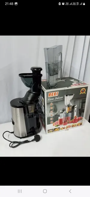 Reki 500w Heavy Duty Slow Juicer for Both Home and Commercial Use