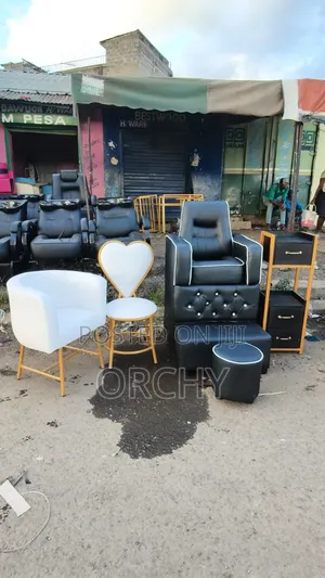 Assorted Pedicure and Manicure Seats