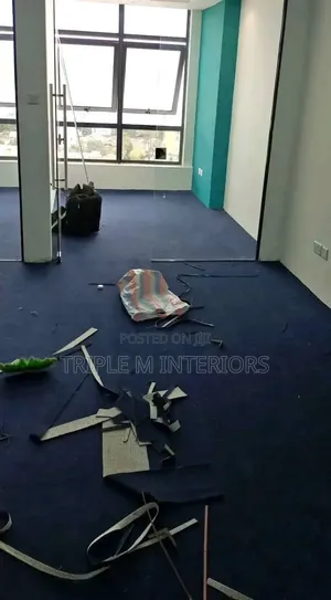 Long-Life Blue Delta Floor Cover