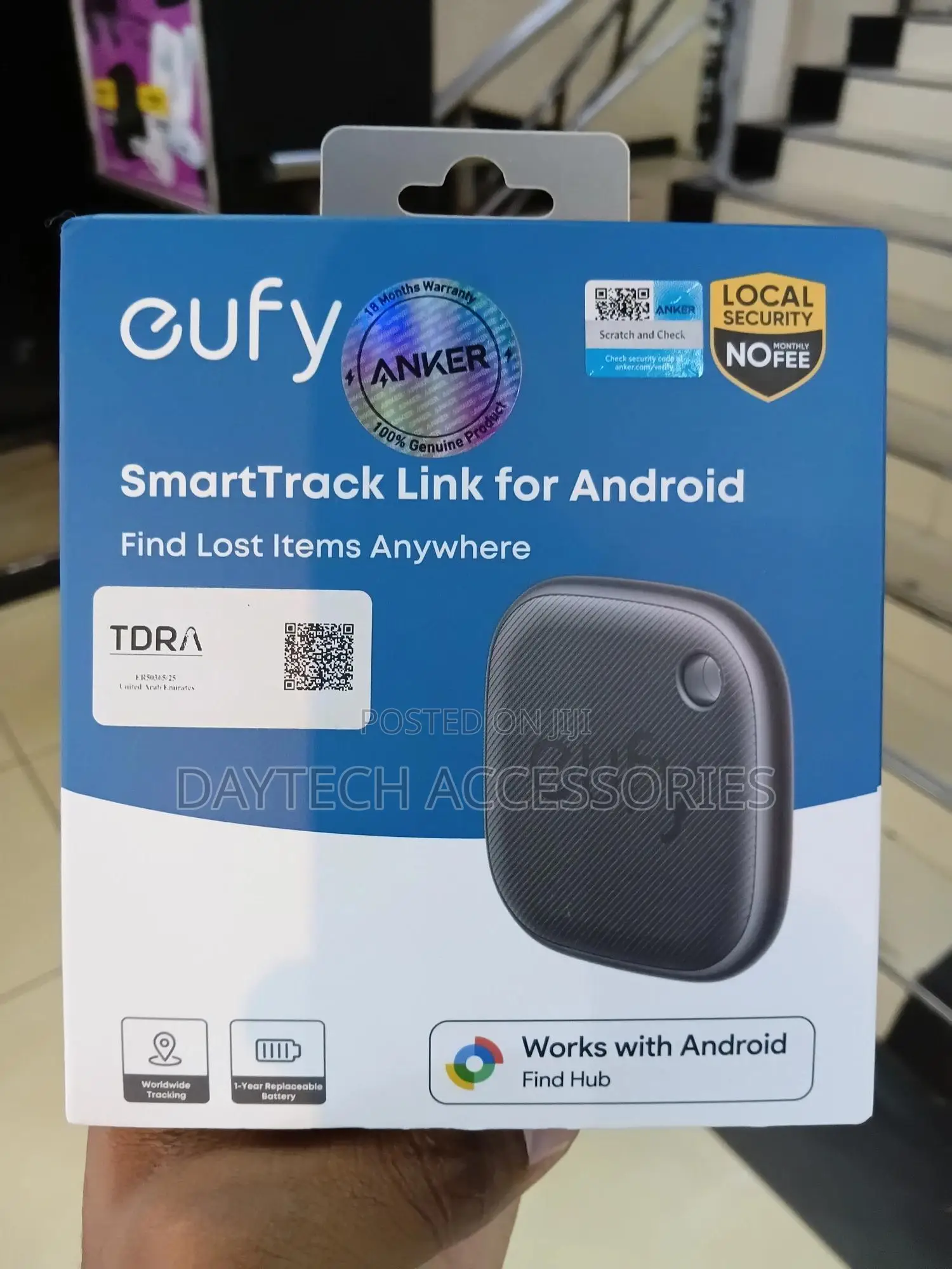 Eufy Security Smart Tracker Bluetooth Finder for Android