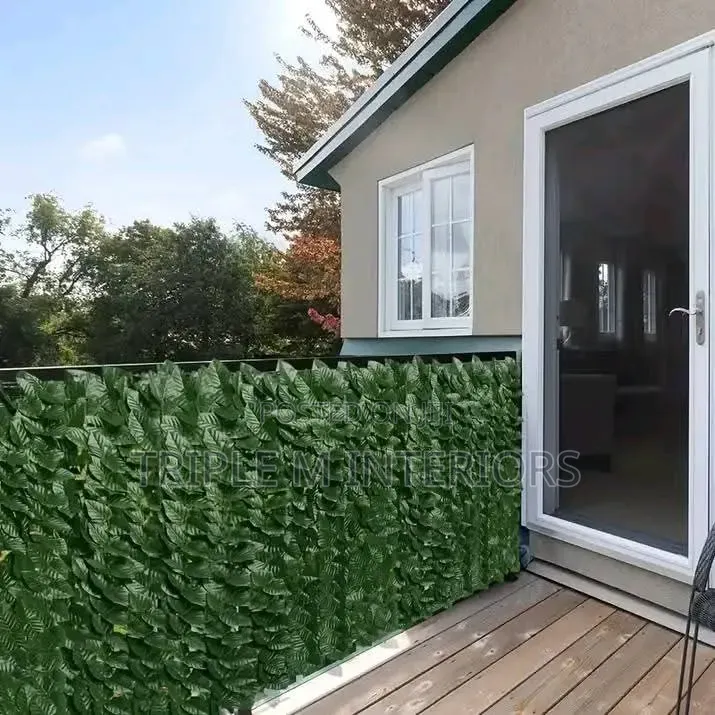 Elegant Green Privacy Fence Panel | Low Maintenance Solution