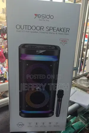 Yesido Ysw29 Bluetooth 5.0 RGB Wireless Speaker With 2 X 20w Built-In