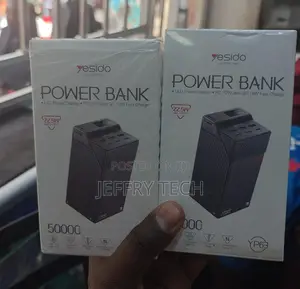 Yesido Yp63 50000mah Pd 20w + SCP 22.5w Fast Charging Power Bank