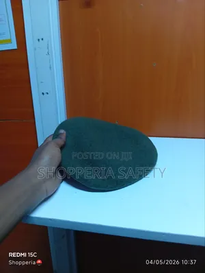 Jungle Green Cotton Beret